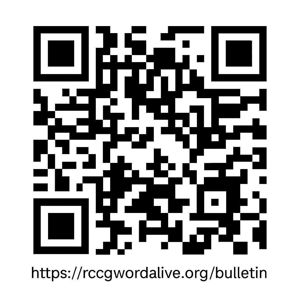 Scan to View Weekly Bulletin